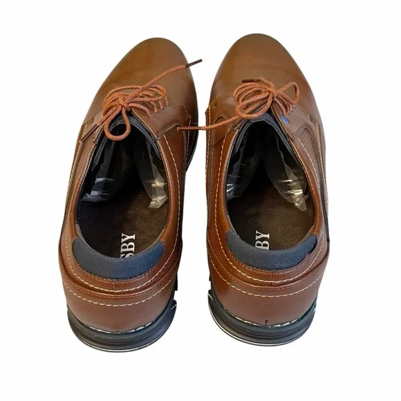 Gatsby Oxford Lisse All-Day Comfort Dress Shoe Brown Size 11 #2000 - Picture 10 of 10